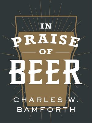 cover image of In Praise of Beer